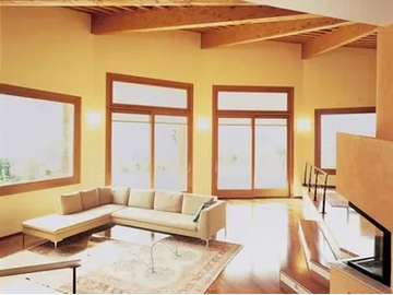 VENICE 90 - Lift and slide aluminium and wood patio door by CARMINATI SERRAMENTI - view 2